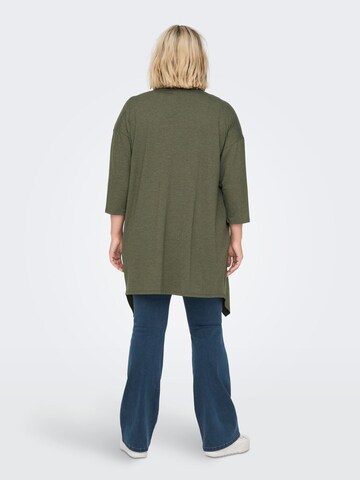 ONLY Carmakoma Knit Cardigan in Green