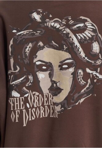 DEF Sweatshirt 'Medusa' in Brown
