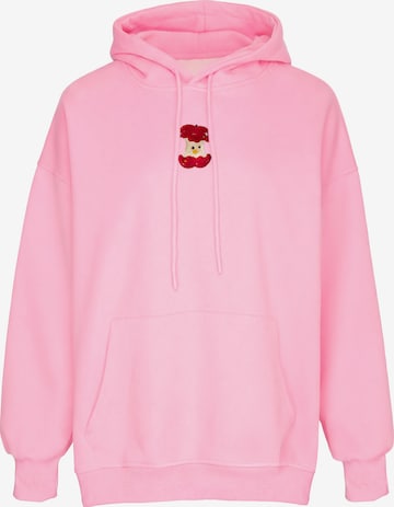 Sweat-shirt MYMO en rose : devant