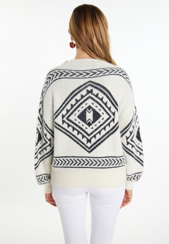 usha FESTIVAL Sweater 'Rakata' in White