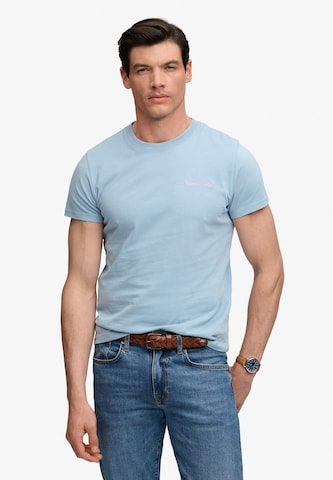 T-Shirt 'Essential Company' Superdry & Co en bleu : devant