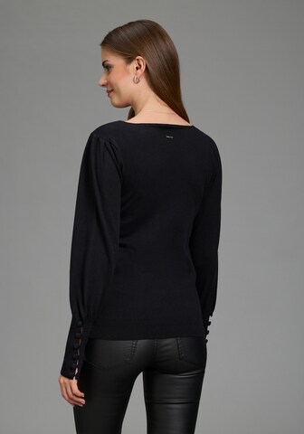 LAURA SCOTT Pullover in Schwarz