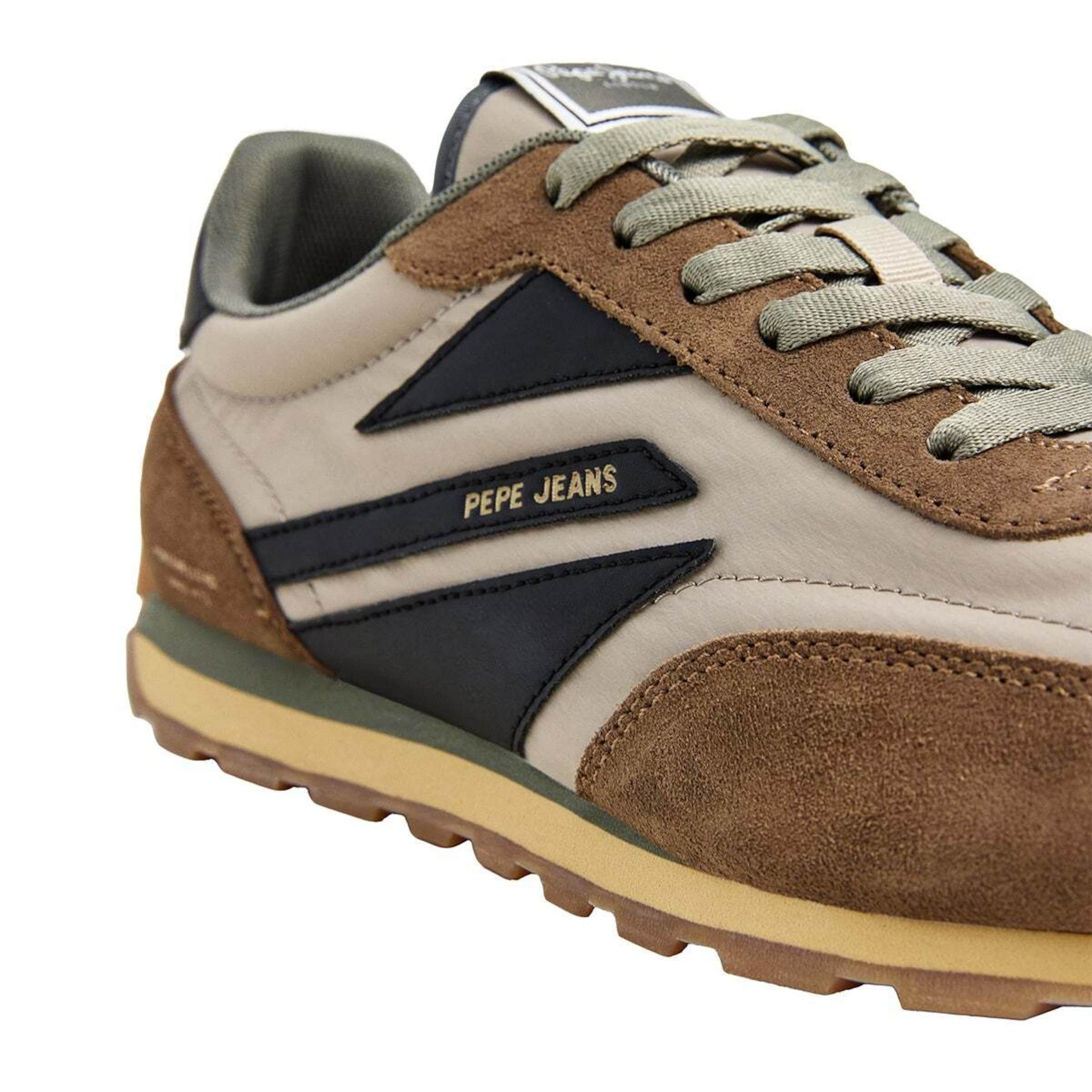 Sneaker bassa 'Jason Retro' di Pepe Jeans in beige