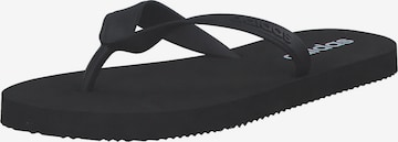 ADIDAS SPORTSWEAR Varvastossut 'Keitaki Alpha' värissä musta: etupuoli