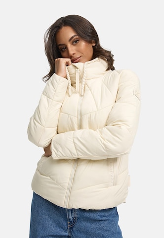 NAVAHOO Демисезонная куртка 'Liebesfee 14' в Белый