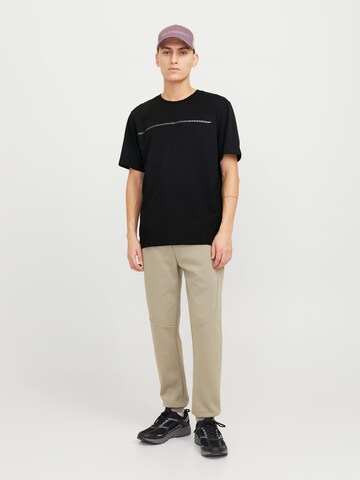 Maglietta 'JCOFusion' di JACK & JONES in nero