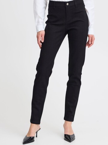 b.young - Slimfit Vaquero 'Kafka' en negro: frente