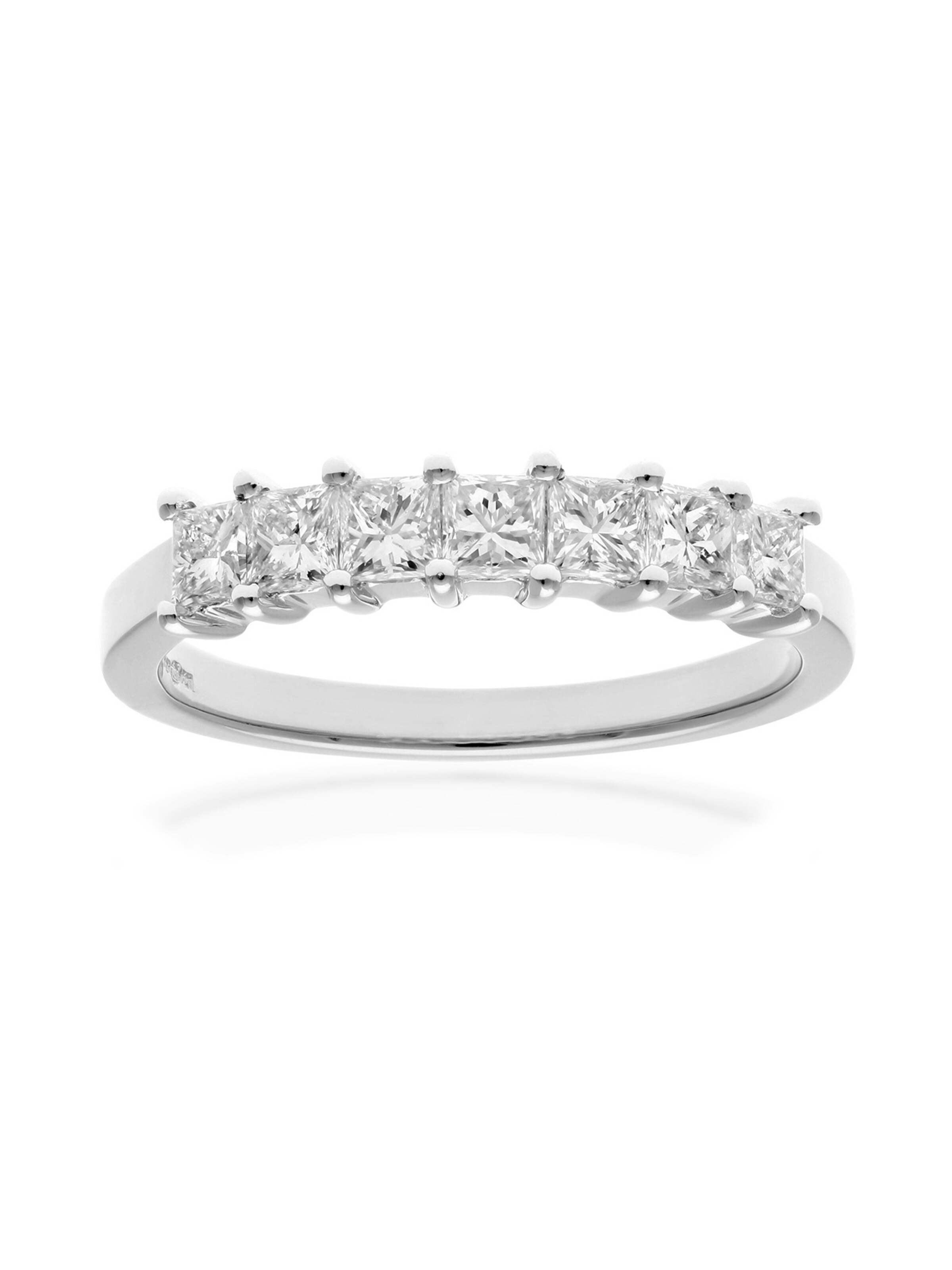 DIAMANT LETERNEL Ring 'Eternity' in Silver: front