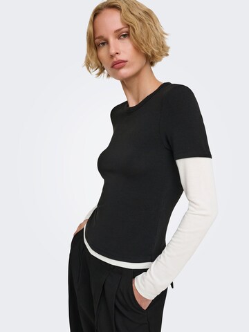ONLY Shirt 'DUBLA' in Schwarz