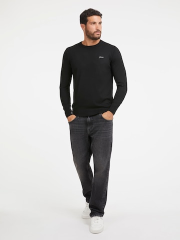 GUESS Pulover 'Valentine' | črna barva