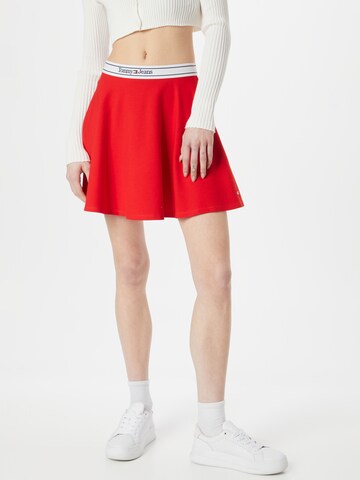 Tommy Jeans Skirt in Red: front