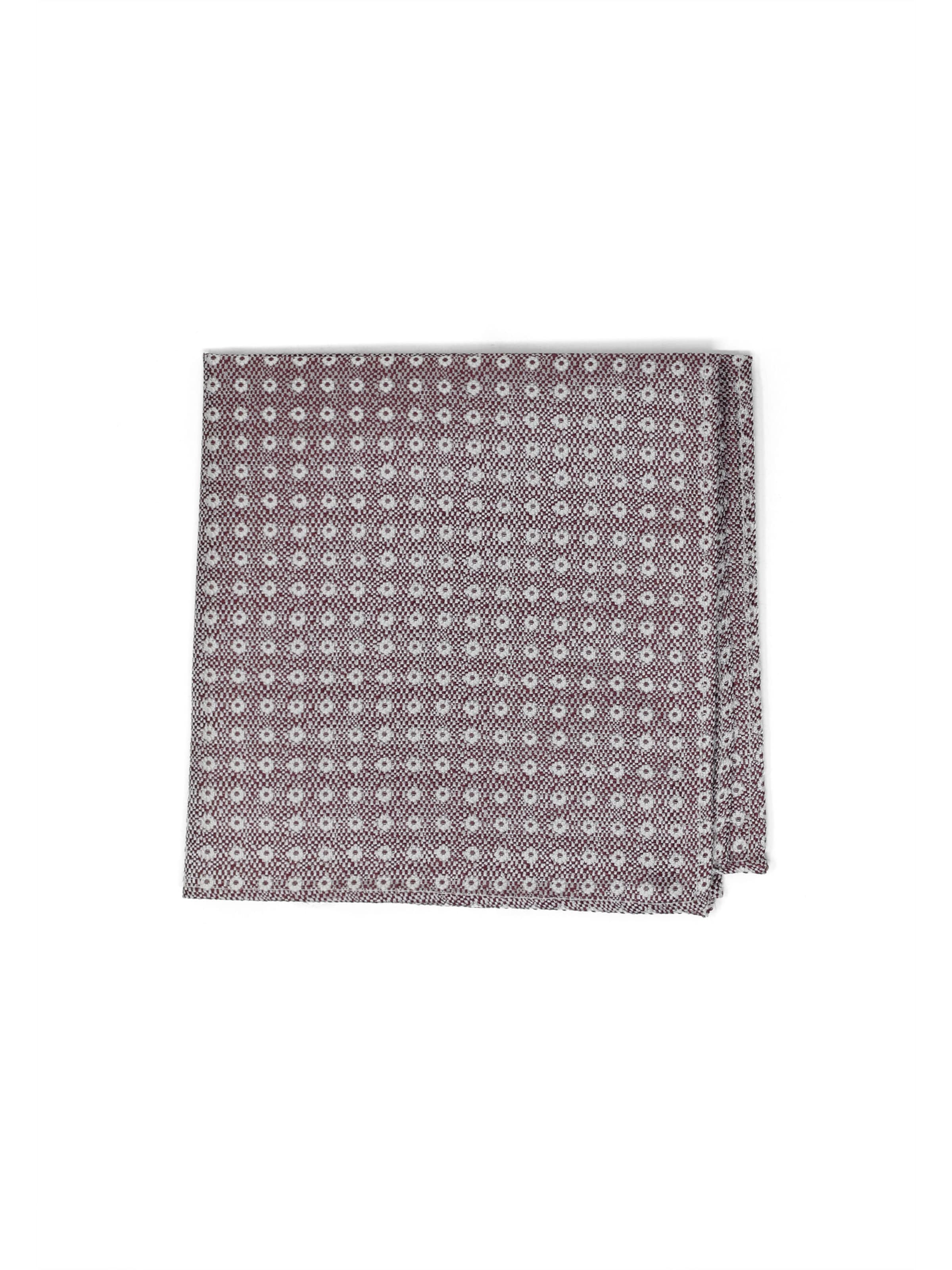 Real Guys Pocket Square in Red: front