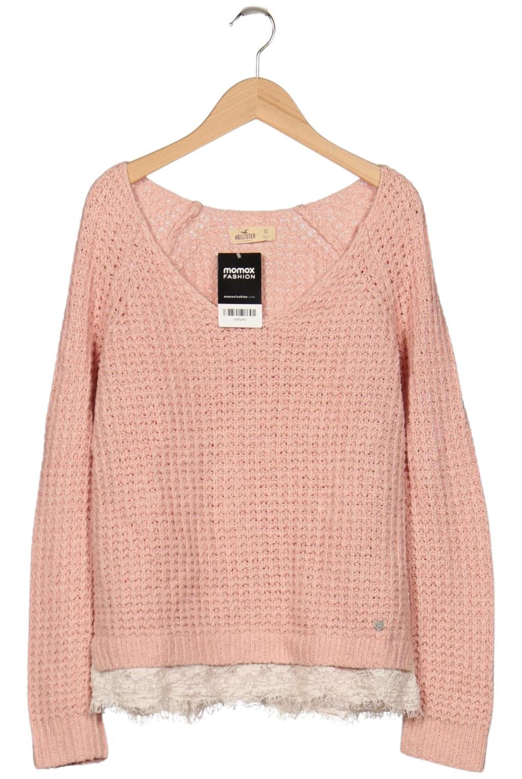 HOLLISTER Sweater & Cardigan in XS in Pink: front