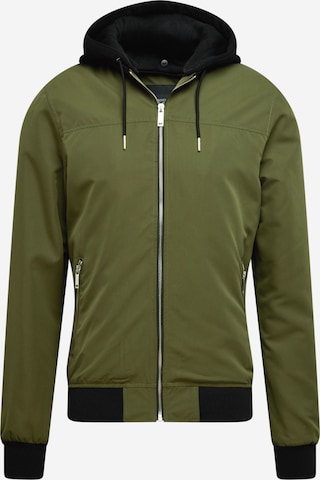 River Island Between-Season Jacket in Green: front