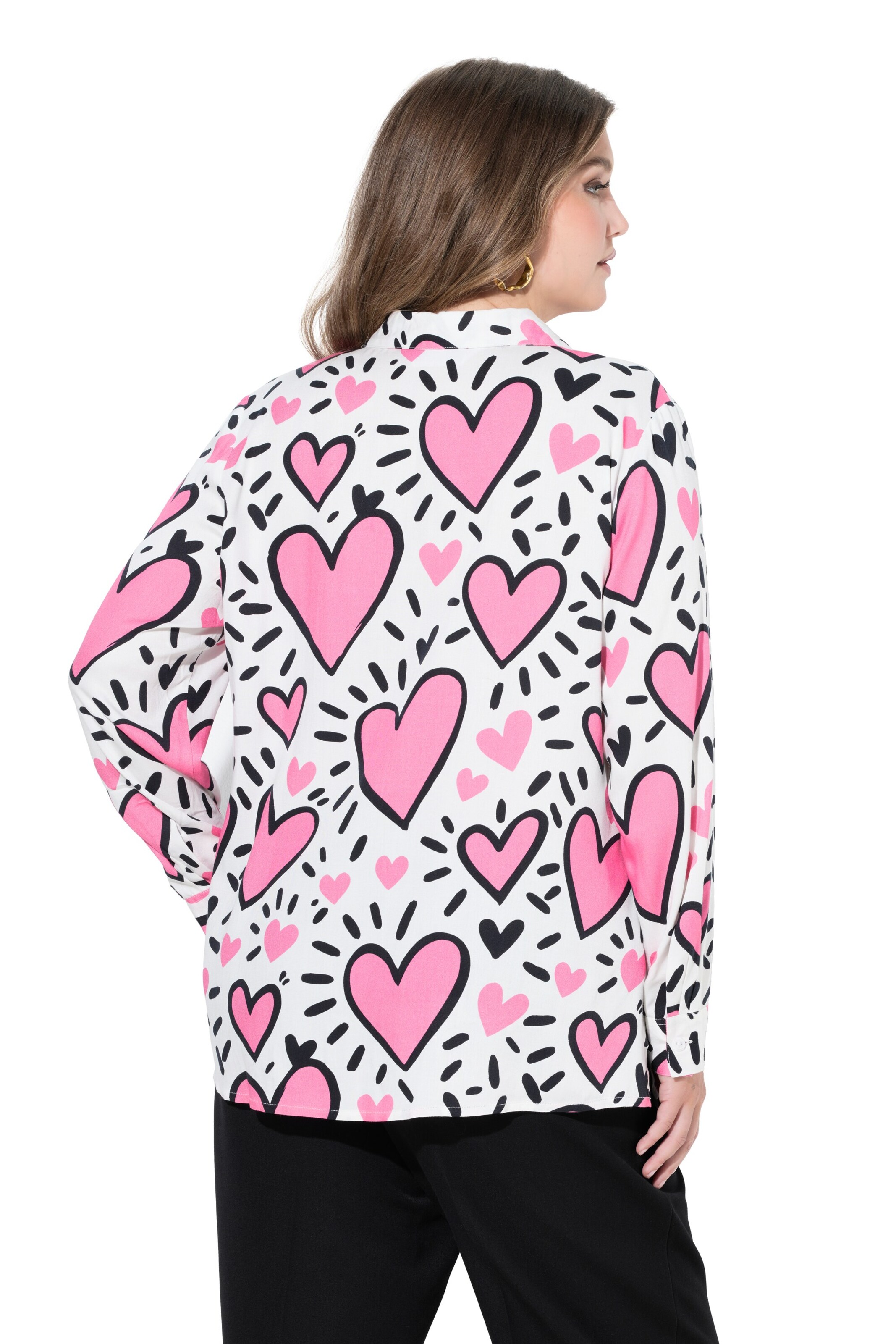 MIAMODA Blouse in White