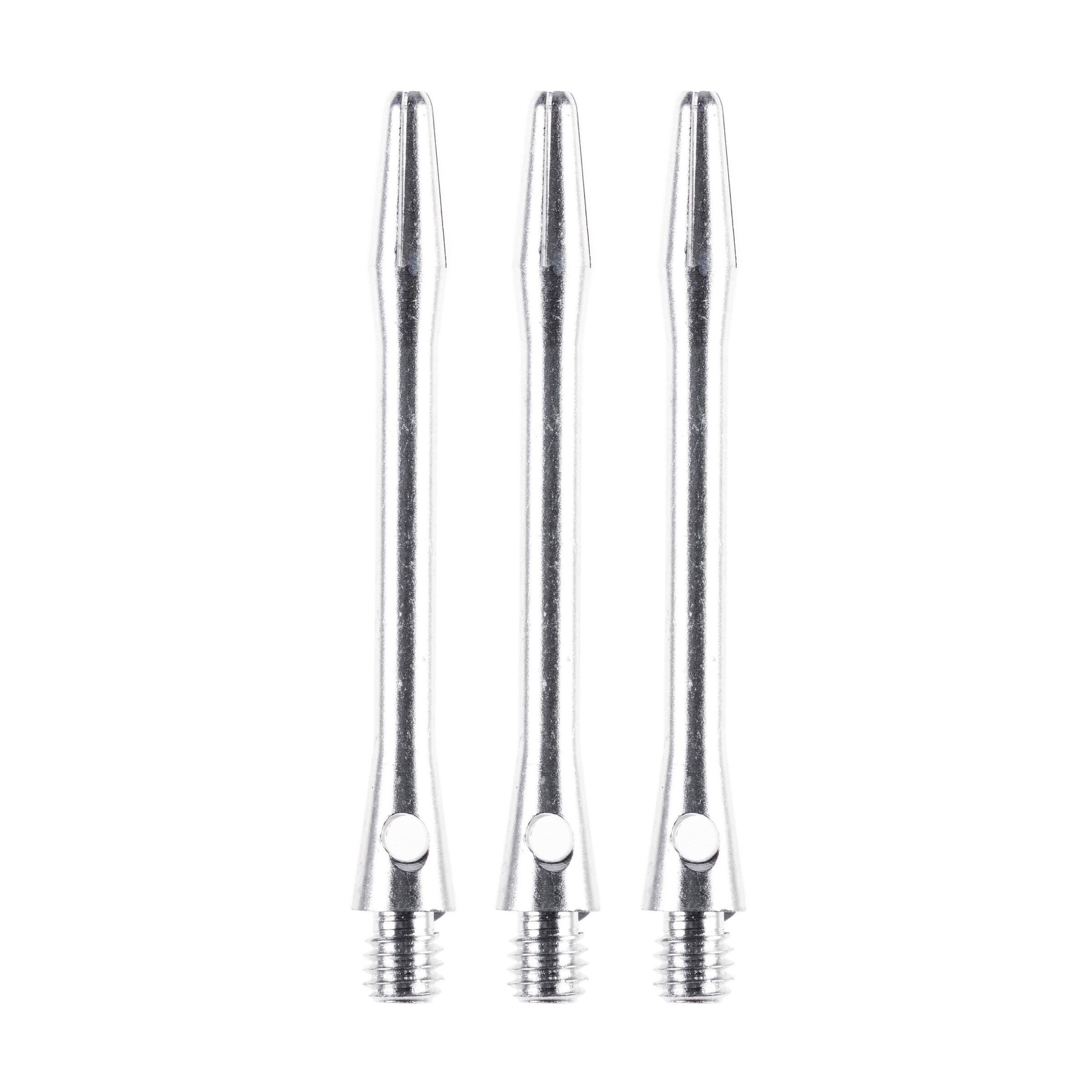 BULL'S Dartpfeil in Silber: Vorderseite