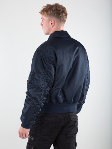 ALPHA INDUSTRIES Regular fit Between-Season Jacket 'CWU 45' in Blue