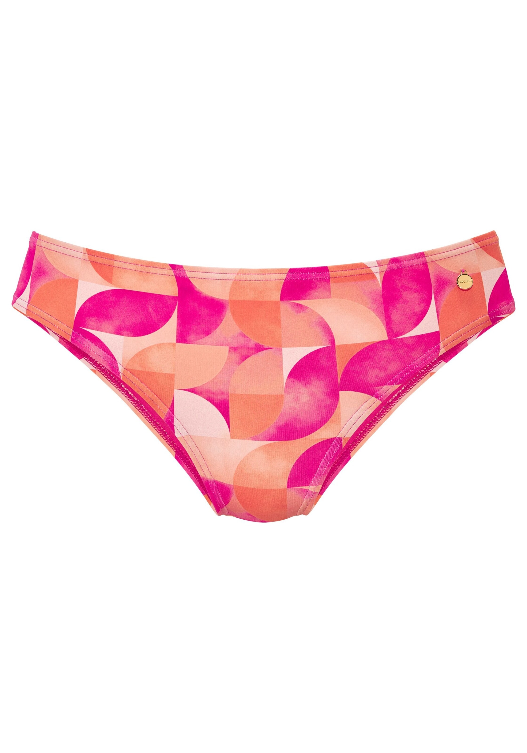 Bas de bikini LASCANA en rose : devant