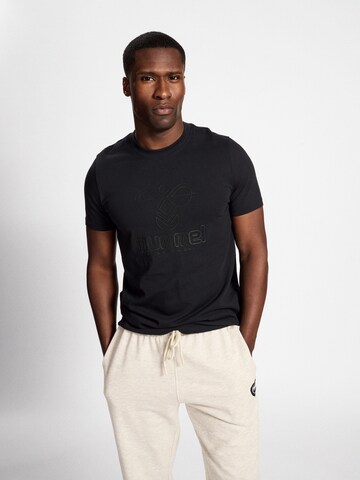 Hummel Functioneel shirt in Zwart: voorkant