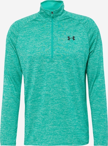 UNDER ARMOUR Funkční tričko – zelená: přední strana