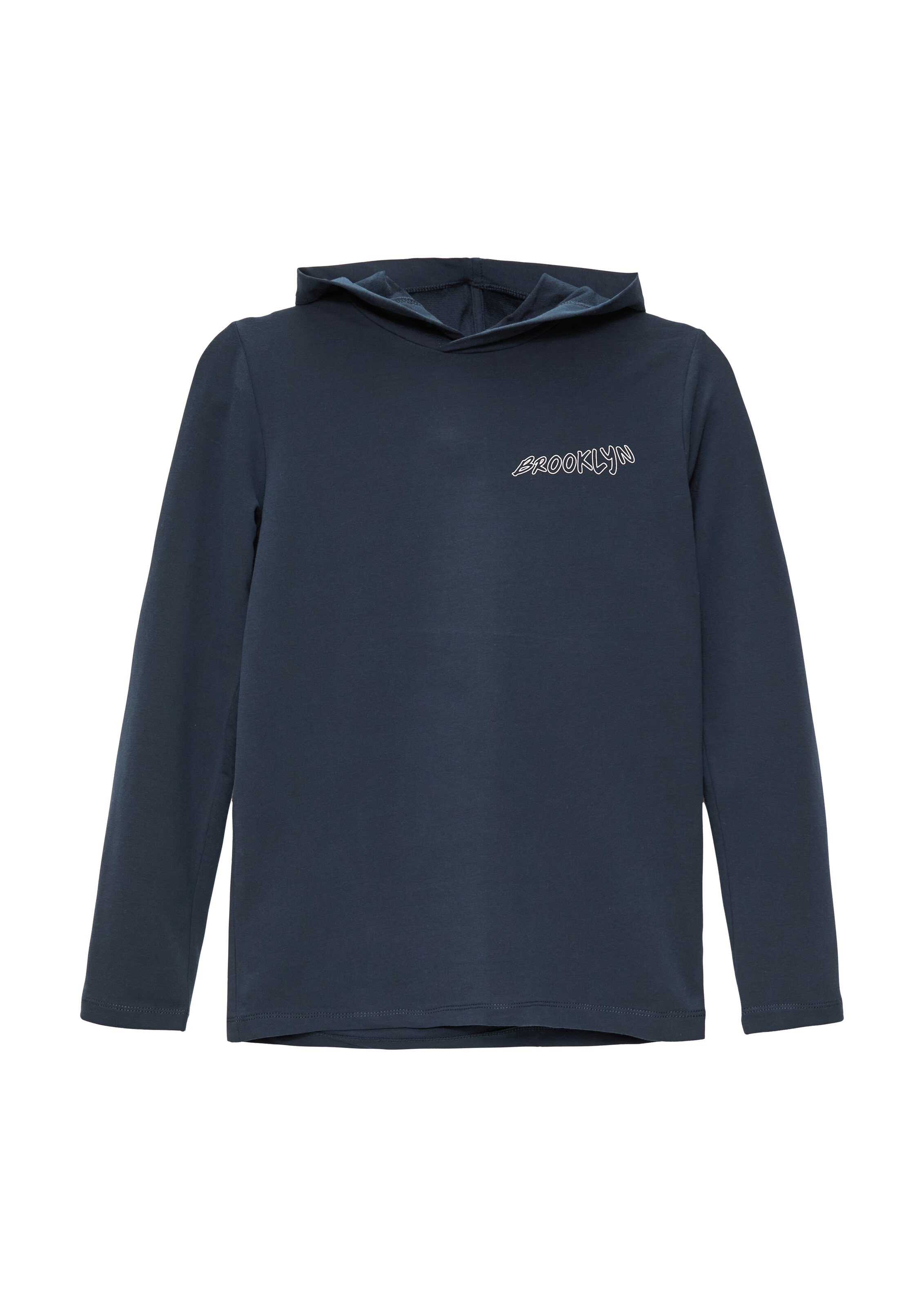 s.Oliver Sweatshirt in Blauw: voorkant