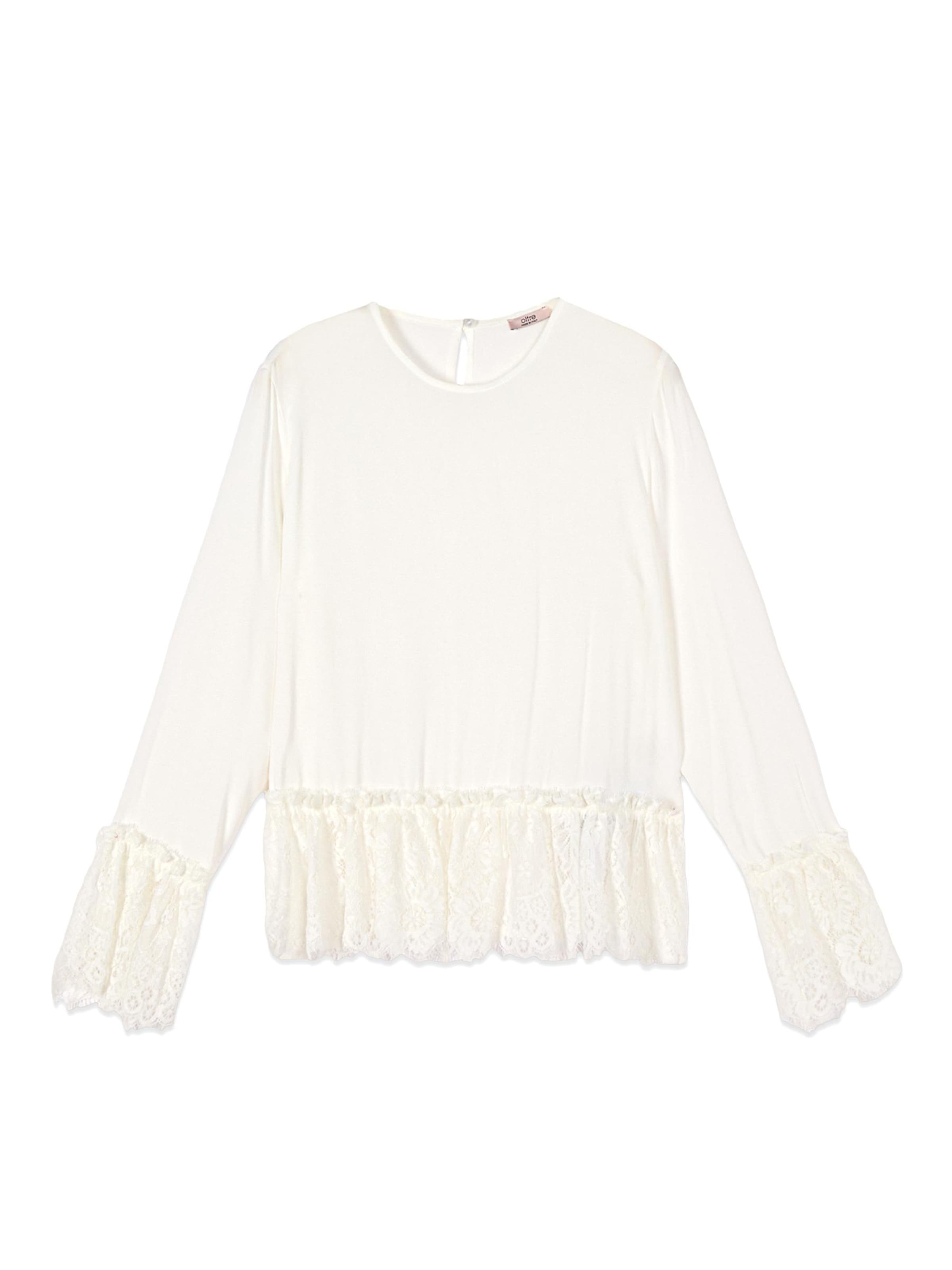 oltre Blouse in Wit: voorkant