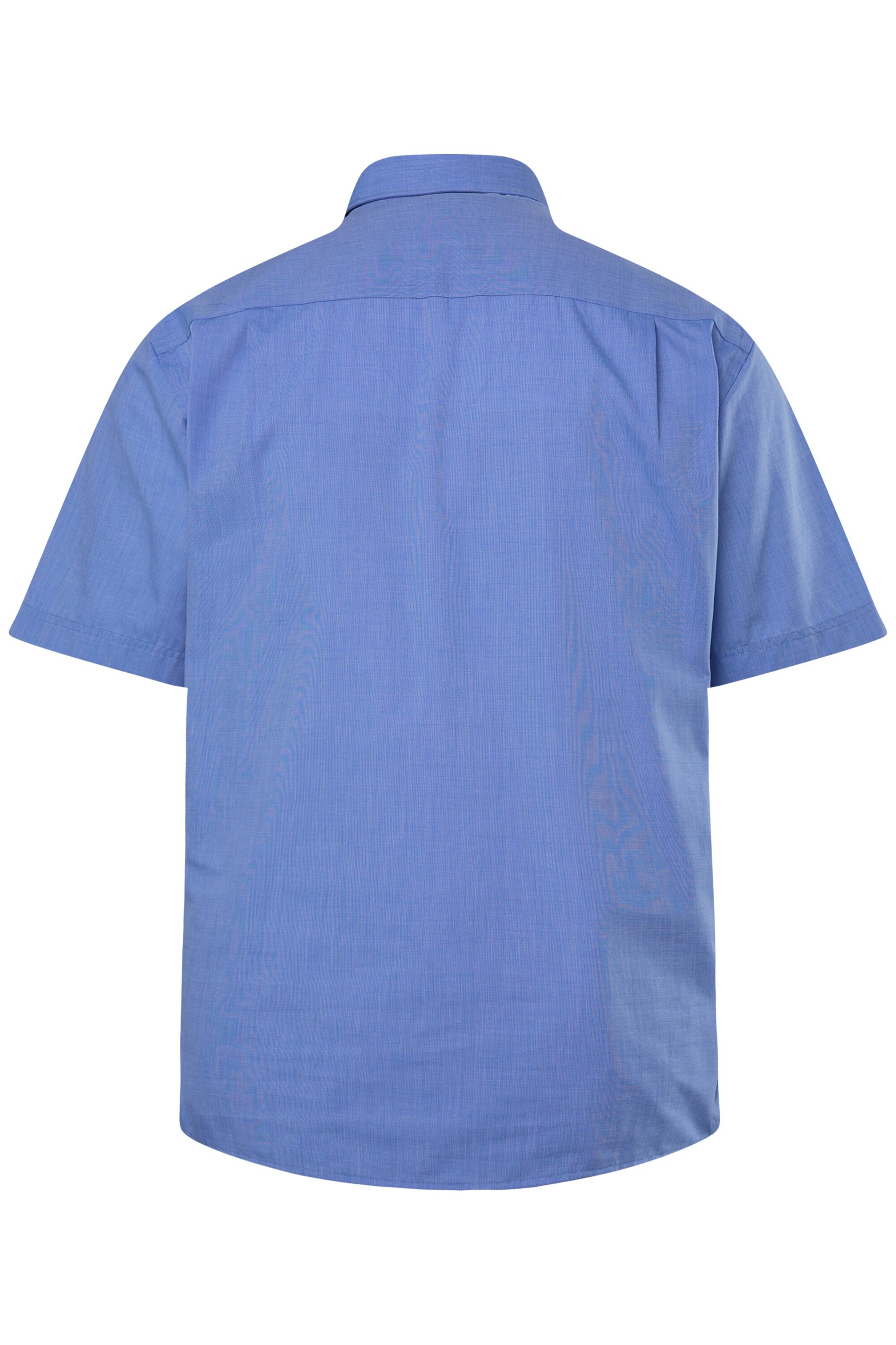 Men Plus Comfort fit Overhemd in Blauw