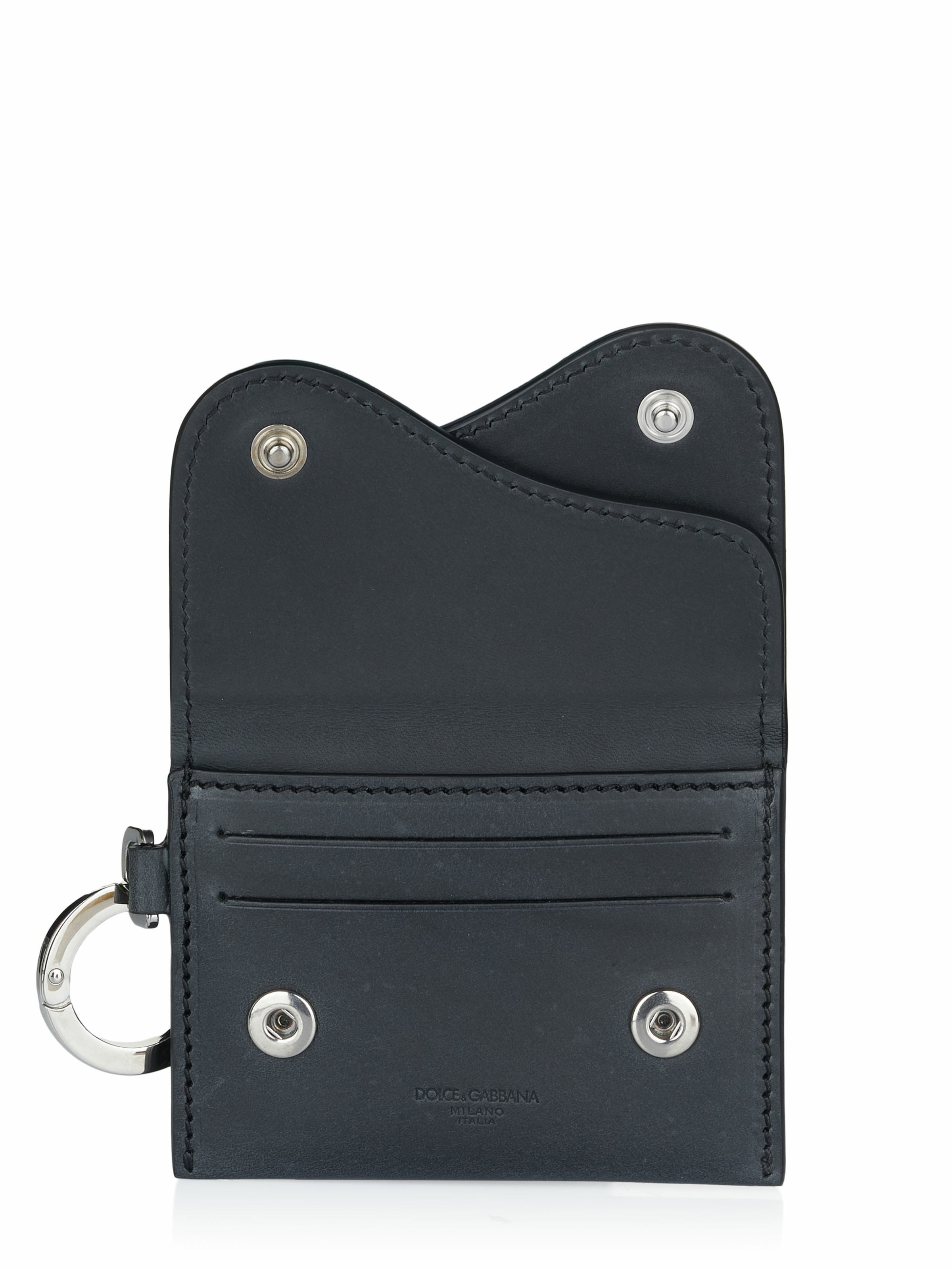 DOLCE & GABBANA Kartenetui in Schwarz