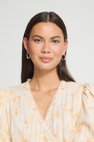 b.young Blouse 'BYXFIMMA ' in XS in Light yellow / White, Item view