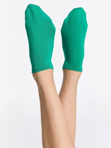Albero Natur Ankle Socks in Green