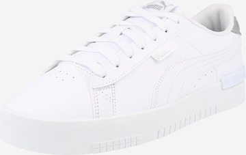 PUMA - Zapatillas deportivas bajas 'Jada Distressed' en blanco: frente