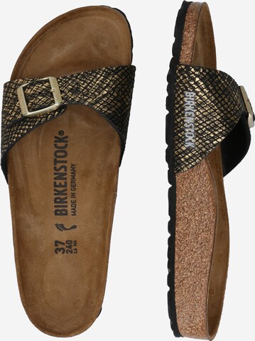 BIRKENSTOCK - Sapato aberto em ouro