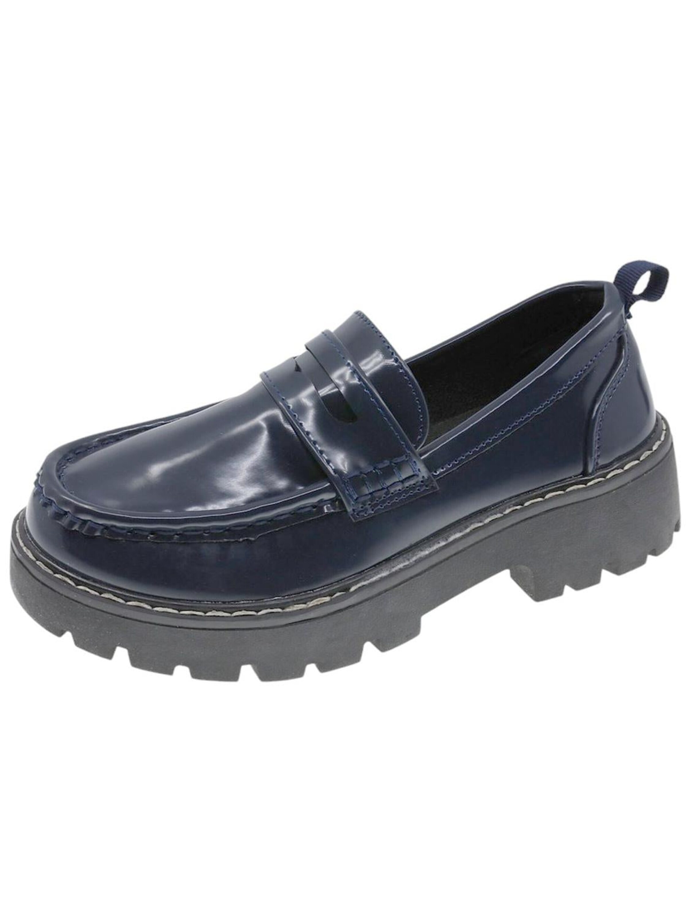 Scarpa bassa 'Casual Shoe' di Beppi in blu: frontale