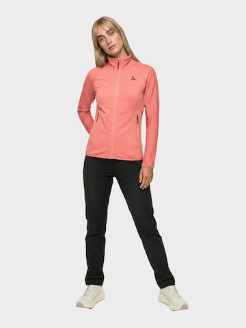 Schöffel Functionele fleece jas in Roze