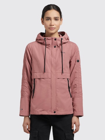 khujo Between-season jacket in Pink: front