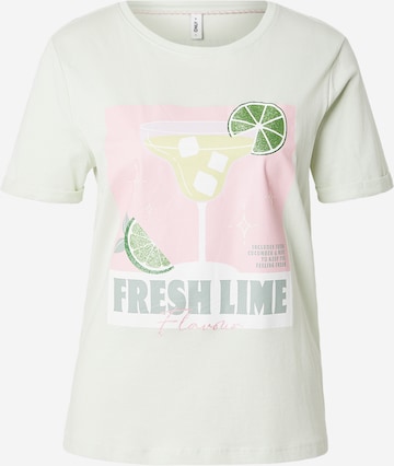 ONLY Shirt 'ONLKITA' in Groen: voorkant