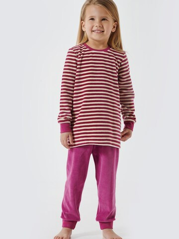 Pyjama ' Cat Zoe Velours ' SCHIESSER en rose