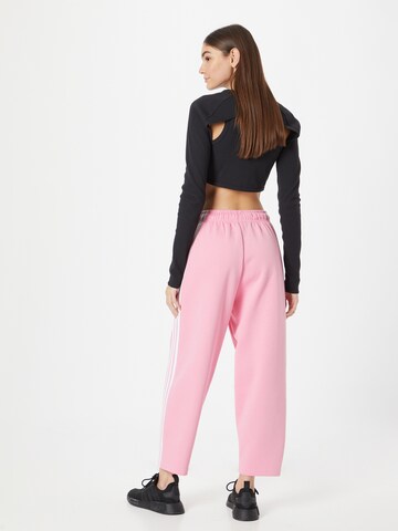 ADIDAS SPORTSWEAR Loose fit Sports trousers 'Future Icons 3-Stripes' in Pink