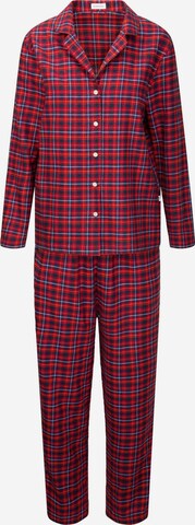 SEIDENSTICKER Pyjama in Rood: voorkant