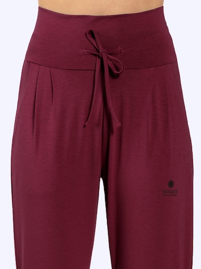 Magadi Sporthose 'Francis'‌‌‌‌‌ in S in burgunder, Produktansicht