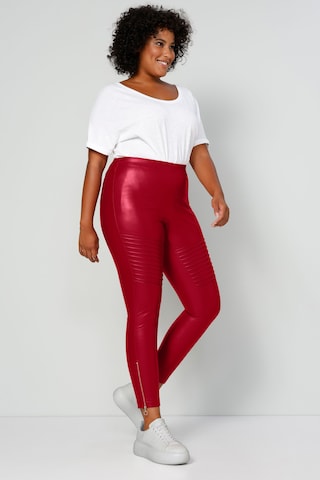 Coupe slim Pantalon Angel of Style en rouge