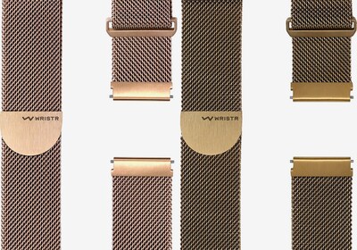 WRISTR Smartwatch-Armband 'Milanese' in One Size in gold, Produktansicht