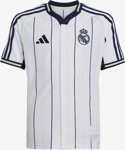 ADIDAS ORIGINALS Chemise 'Real Madrid' en marine / vert clair / blanc, Vue avec produit