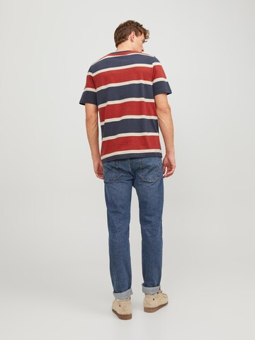 JACK & JONES Shirt 'HENRY' in Rood