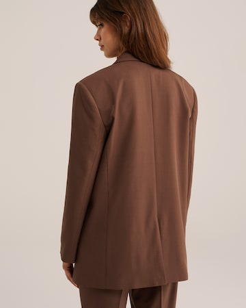 WE Fashion Blazer | rjava barva