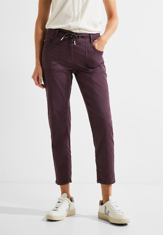 CECIL Regular Pants in Red: front