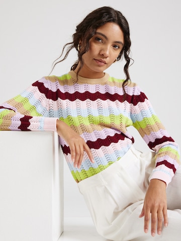 Olivia Rubin Pullover 'JOELLE' in Mischfarben: predná strana