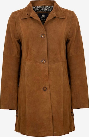 Veste mi-saison 'Mariella' OTTO KERN en marron : devant