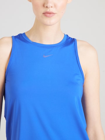 NIKE Sporttop 'ONE CLASSIC' in Blauw