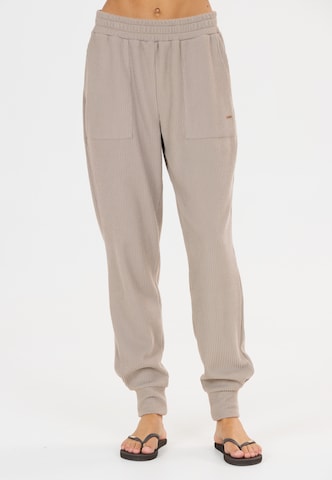 Athlecia Regular Sportbroek 'Reiley' in Beige: voorkant